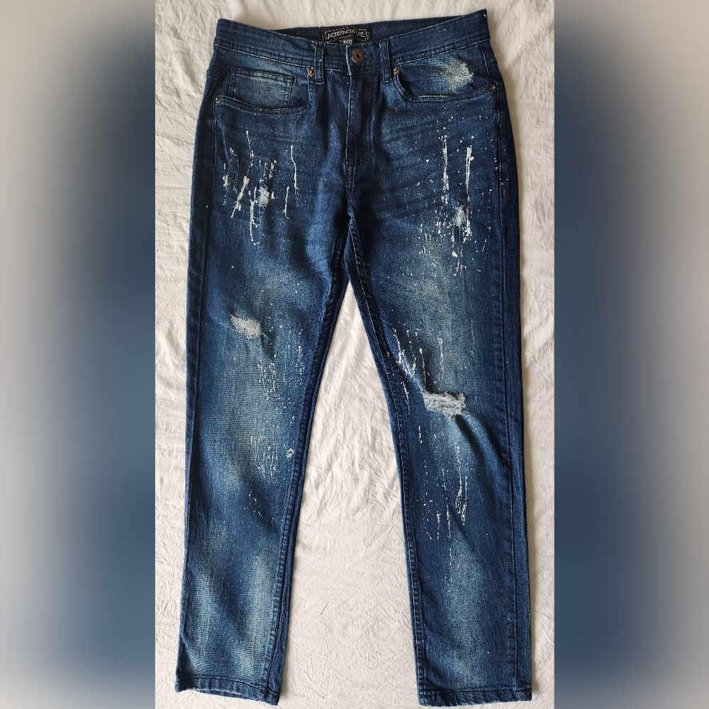 Modern Culture Men’s straight Jeans Size 30/30 Blue Washed Denim Style